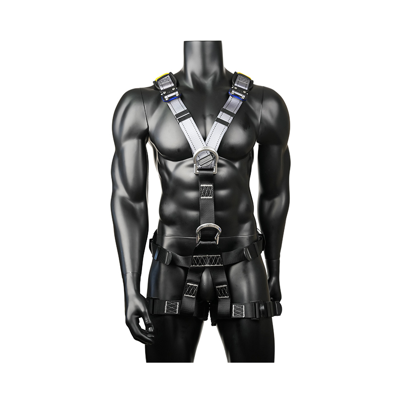 مهار KA14-1 با 5 حلقه آلومینیومی D، 2 سگک سریع EN361