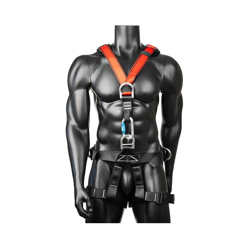 KA14 Climb Tac-Rescue، صخره نوردی ساختمانی، D-Ring Points کمربند مهار ایمنی Rappelling Fire Rescuing Tree Climbing Gear